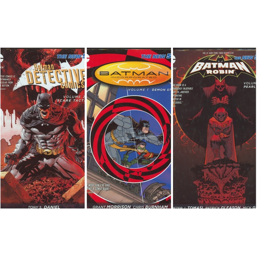 DC Comics Batman HC Lot # The New 52 Pearl Scare Tactics Demon Star